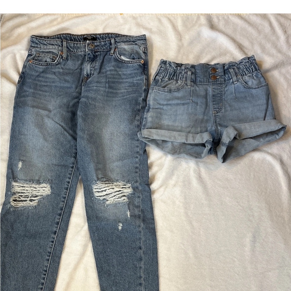 Abercrombie Kids And Forever 21 Girls Size 13/14 Jeans And Shorts